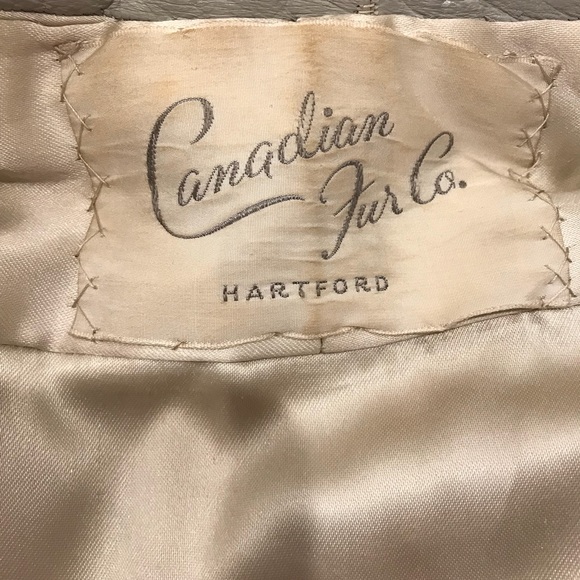 Vintage silver fox coat small - Picture 7 of 8